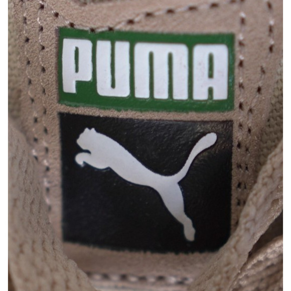 Puma Suede Classic Sneakers Cream & Tan Women’s US 8.5 NWOT Soft Fall Neutral - Picture 6 of 16